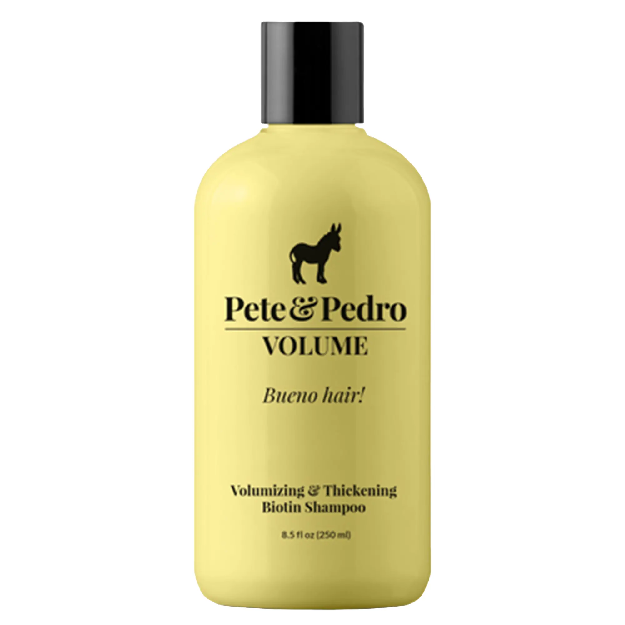 Volume Biotin Shampoo - Daily Cleanser Adds Volume, Thickness, Fullness, Strength, & Elasticity | Ideal For Fine, Thin,Thinning & Normal Hair | Removes Dirt, Sweat, & Excess Oil | Rice Protein, Burdock Root, Ivy Extract | For Men & Women, 8.5 oz.