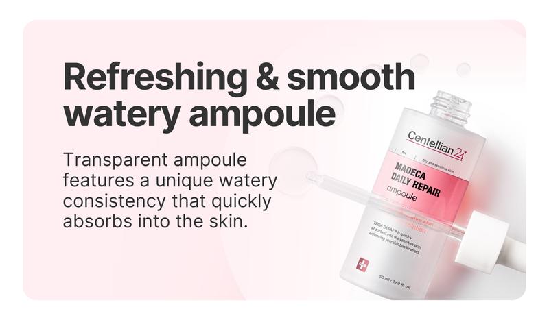 [Centellian24] Madeca Daily Repair Ampoule | Anti-Aging Hydrating Serum | Soothing & Moisture-Rich Formula | Korean Skincare | 1.69 fl oz