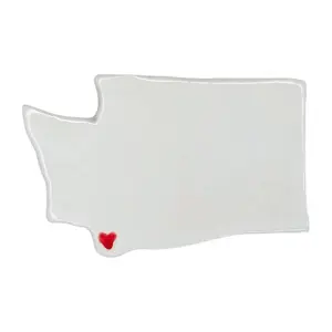 Vancouver Ceramic Magnet for Fridge - Unique Handmade Washington State Gift
