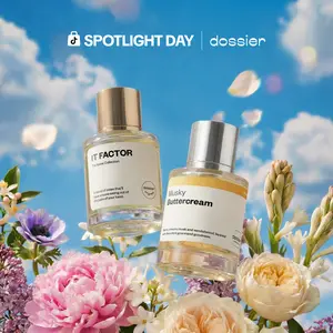 IT Girl Duo, Dossier, Unisex Perfume Bundle, 2x50ml, Eau de Parfum, IT Factor, Musky Buttercream