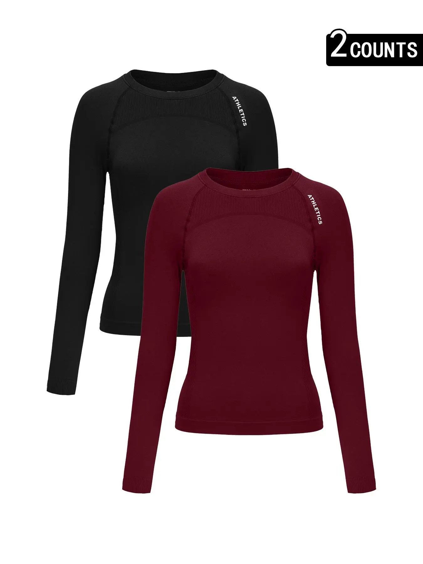 Women's Yoga Letter Round Neck Pullover Sport Long Sleeve High Stretch Breathable Fitness Running Yoga Wear, Fall & Winter Activewear, Athletic Fitness Top, Fitness Apparel