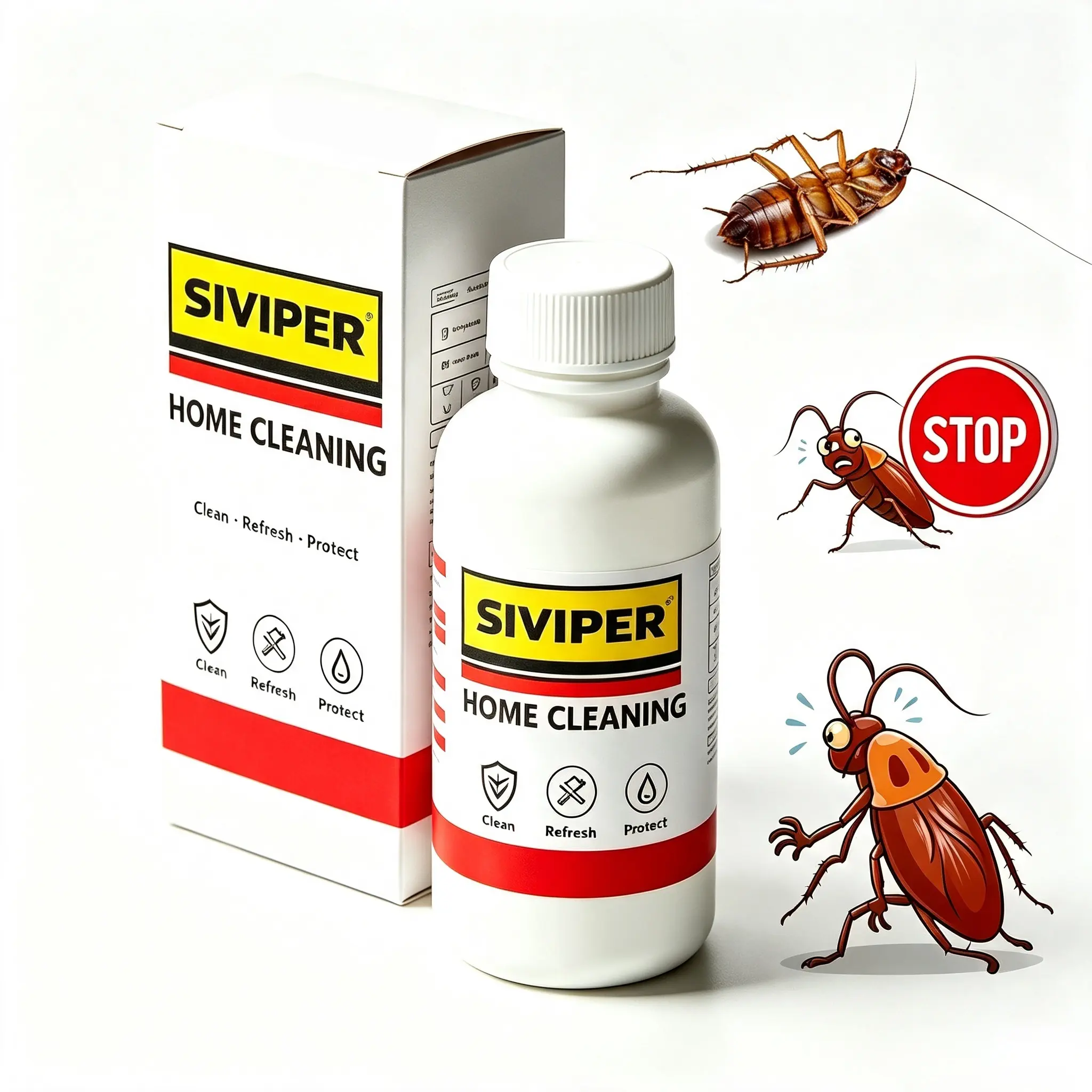 The Sniper for Roaches Safe Home Solution - EffectiveCockroach Repellent for Daily Use Keeps Your HomeCleanand Safe in China
