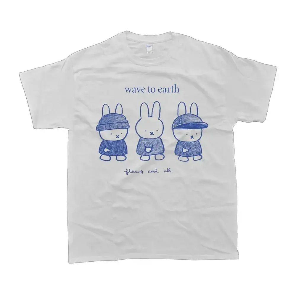 Wave To Earth Miffy Shirt – Cute, Soft Unisex Graphic T-Shirt
