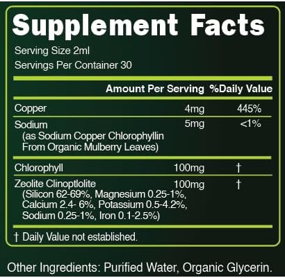 LiveGood Chlorophyll & Zeolite Detox – Liquid Cellular Cleanse for Natural Energy, Digestion & Skin Health | Vegan, Non-GMO, Gluten-Free | 2 fl oz (30 Servings) LiveGood Chlorophyll & Zeolite Detox – Liquid Cellular Cleanse for Natural Energy, Digestion & Skin Health | Vegan, Non-GMO, Gluten-Free | 2 fl oz (30 Servings)
