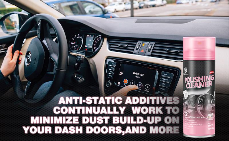 Donkeypro Car Interior Detailer & Restorer – Protects & Polishes Leather, Plastic, Rubber – User-Friendly Trim Restorer with UV Protection – Safe Auto Detailing Supplies – 15 Oz Kit