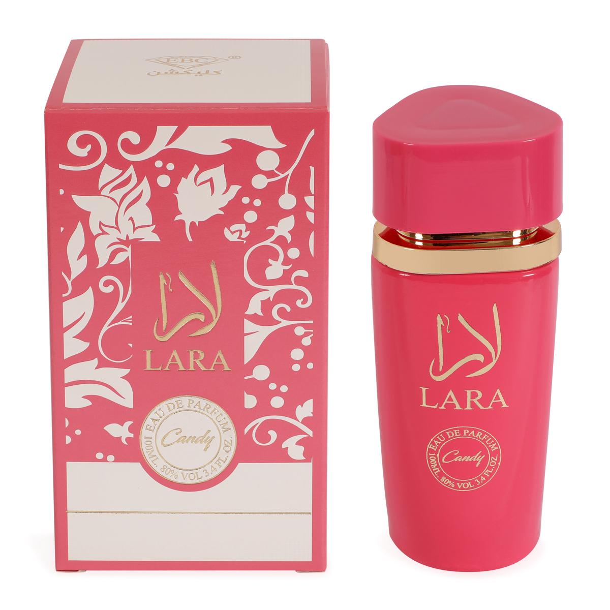 Lara Candy Spray Perfume Eau de Parfum for Women - 100ml/3.4fl.oz. - Convenient Size for Personal Enjoyment - Unique Scent Experience