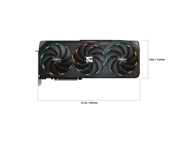 GIGABYTE Gaming GeForce RTX 5070 Ti 16GB GDDR7 PCI Express 5.0 ATX Graphics Card GV-N507TGAMING OC-16GD