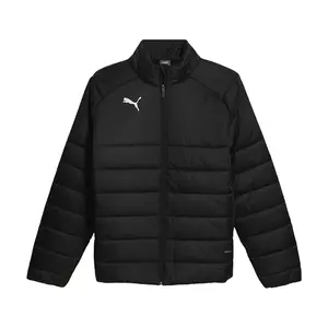 PUMA Mens Teamliga Padded Jacket Athletic Outerwear Casual - Black