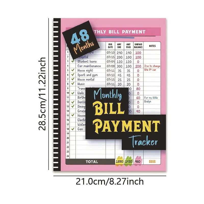 Bill Payment Planner And Organizer: Bill Tracker| Monthly Bill Payment Tracker and Organizer| Bill Planner| 120 Pages and 8.5 x 11 lnches 2| ...| Bill organizer| Bill paying organizer