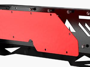 Nilight Bull Bar with Light fits Dodge Ram 1500 New Body 2019-2024 (Not fit Rebel,TRX,Classic & 20-22Diesel) Front Bumper Grille Brush Push Guard with Skid Plate Licence Hole Black