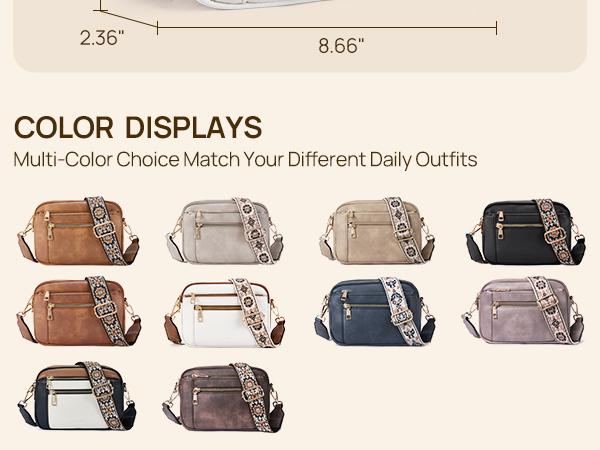 Telena TikTok Shop Spring Glow Up travel essentials Crossbody Purse for Women Small Crossbody Bags Trendy Vegan Leather with Adjustable Strap Crossbody Kindle Gift Compact &Waterproof Design  gift for her