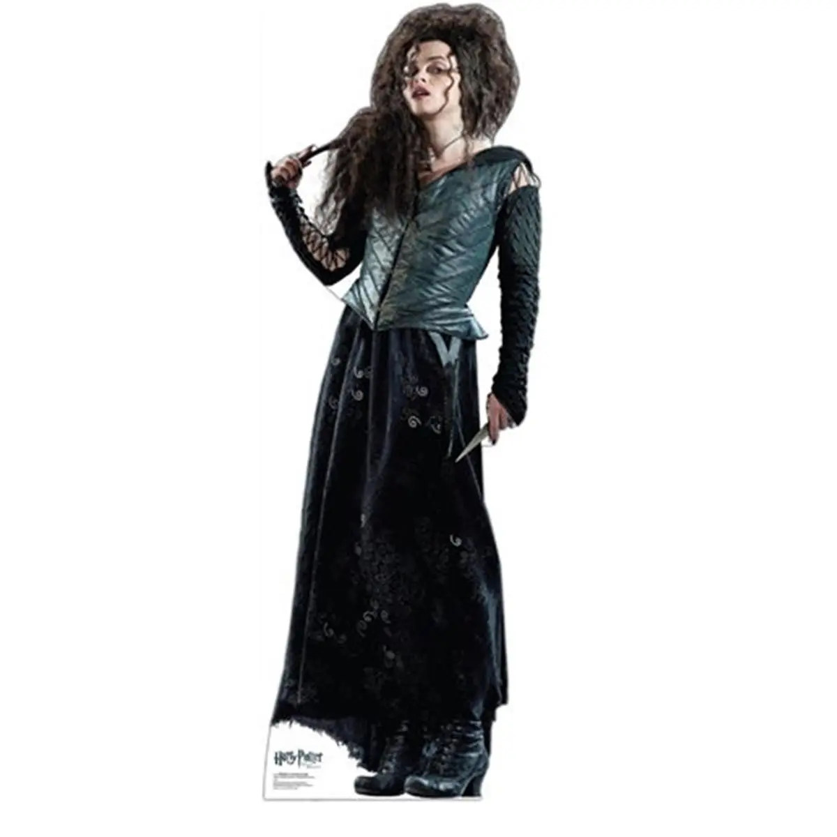 Bellatrix Lestrange Deathly Hallows Large Corrugated Cardboard Standup Cutout - 67x23 in Wall Display, Home Decor from World's Largest Manufacturer, Party Decor, Home Supplies