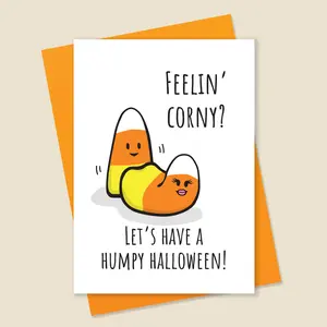 Halloween Card • Feeling' Corny