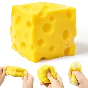 cheese   Extra Soft   Slow-Rising Squeeze , Stress-Relief Sensory Fidget , Novelty Gift for Kids toy squishy butter jumbo