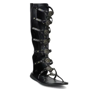Women's Buckle Boots, Roman-15 Style