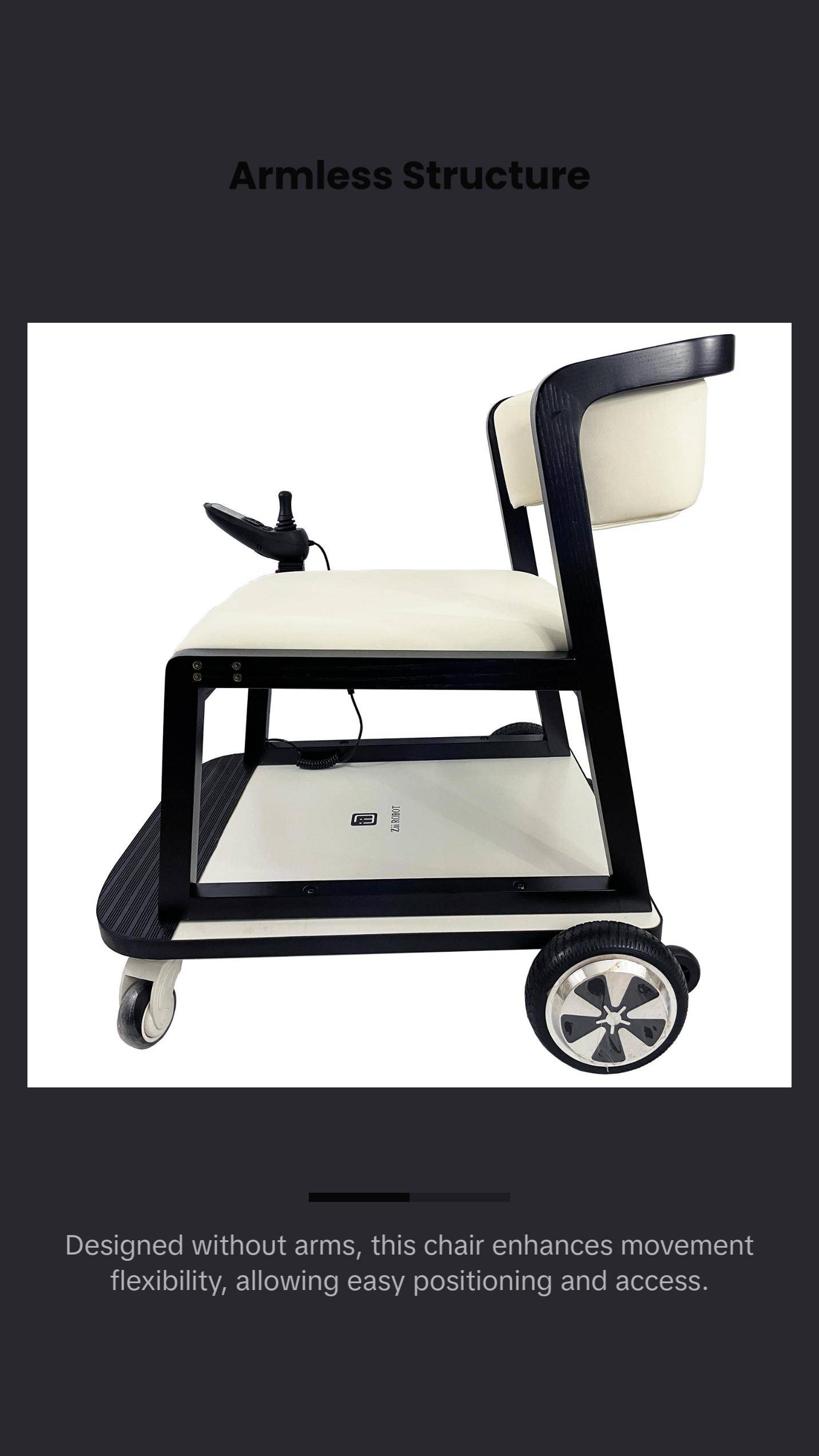 ZiiLIF FurniBOT C1 Smart Chair Stylish for Indoor Mobility