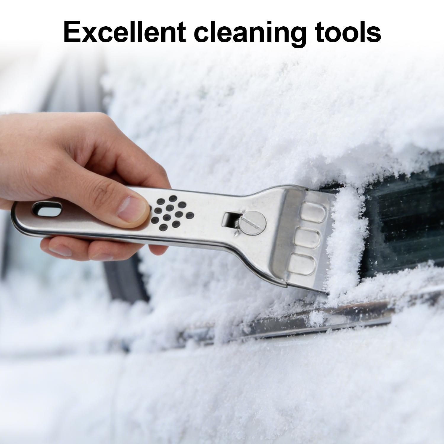 Stainless Steel Cleaning Shovel, Multi-Purpose Scraper Cleaning Tool, Wall and Floor Cleaning Scraper, Household Gadgets Multifunctional Kitchen Cleaning Shovel