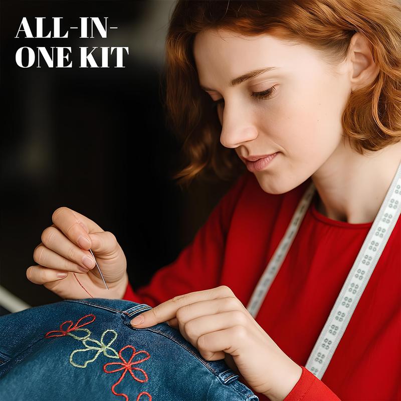 Sewing Kit, Stainless Steel Needles for Hand Sewing, 36 Piece Sewings Kit with Steels Needles with Big Eye, Sewing Needles Kit for DIY Sewings hand sewing needles, threaders, thimbles, and more, it’s the ideal kit for beginners and experts alike Sewing Kit, Stainless Steel Needles for Hand Sewing, 36 Piece Sewings Kit with Steels Needles with Big Eye, Sewing Needles Kit for DIY Sewings hand sewing needles, threaders, thimbles, and more, it’s the ideal kit for beginners and experts alike