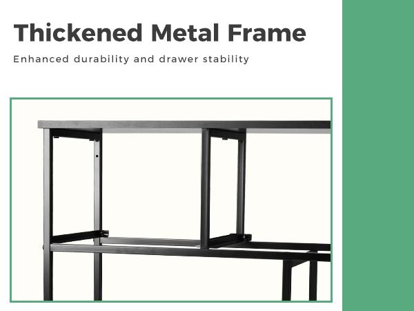 【Deal】7 Drawers Dresser for Bedroom and TV Stand, Fabric Storage Tower for Clothes, Baby Stuff