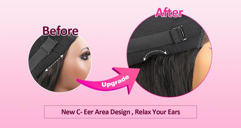 [Clearance Sale] Reshine Deep Wave Wear Go Glueless Human Hair Wigs Pre-cut 4x6 HD Lace Wigs