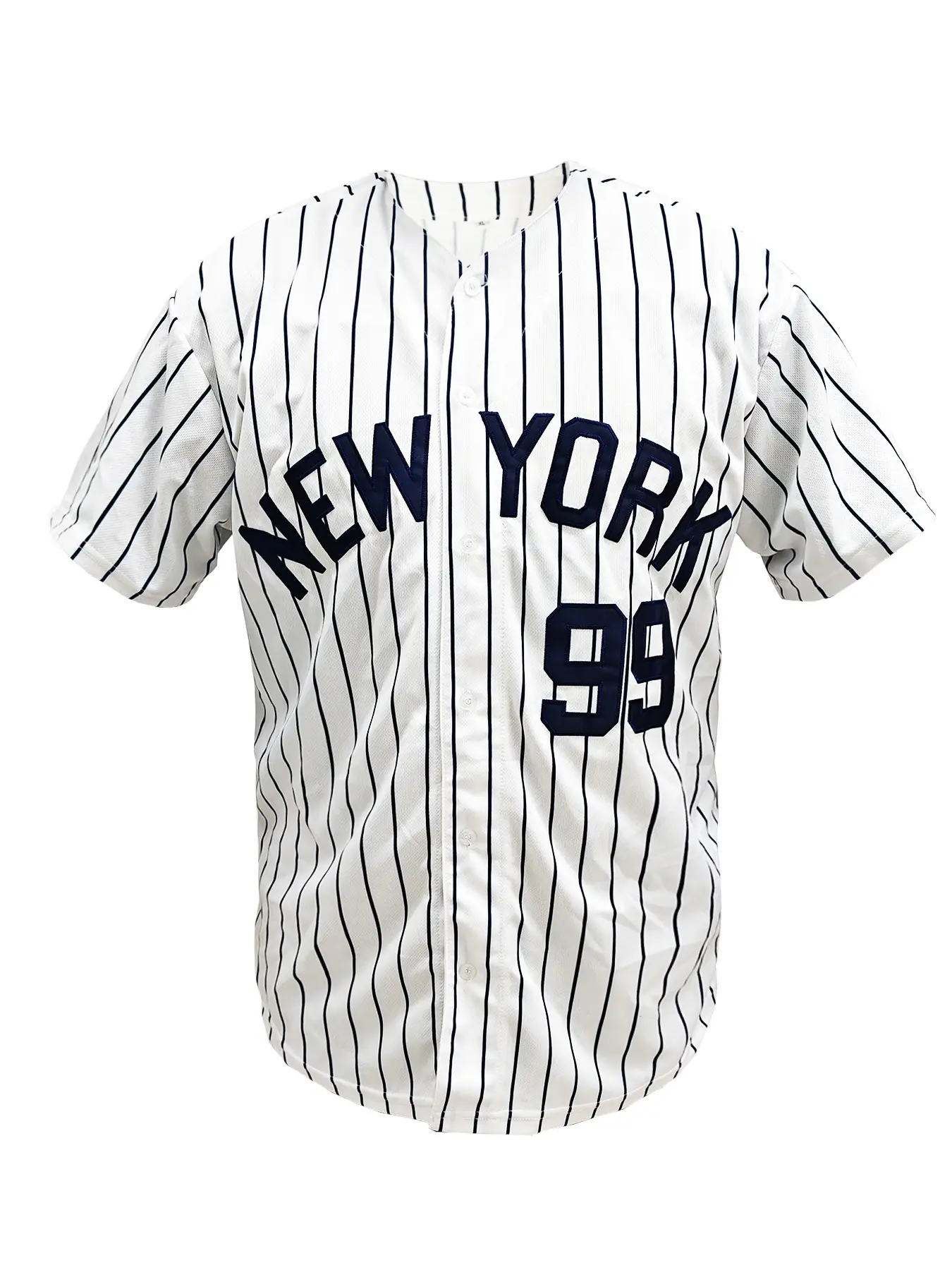 Men's Letter & Figure Patched Striped Embroidered V-neck Baseball Jersey, Sporty Jersey, Loose Comfortable Breathable Button Front Short Sleeve Baseball Top for Training Competition Party, Sports clothing