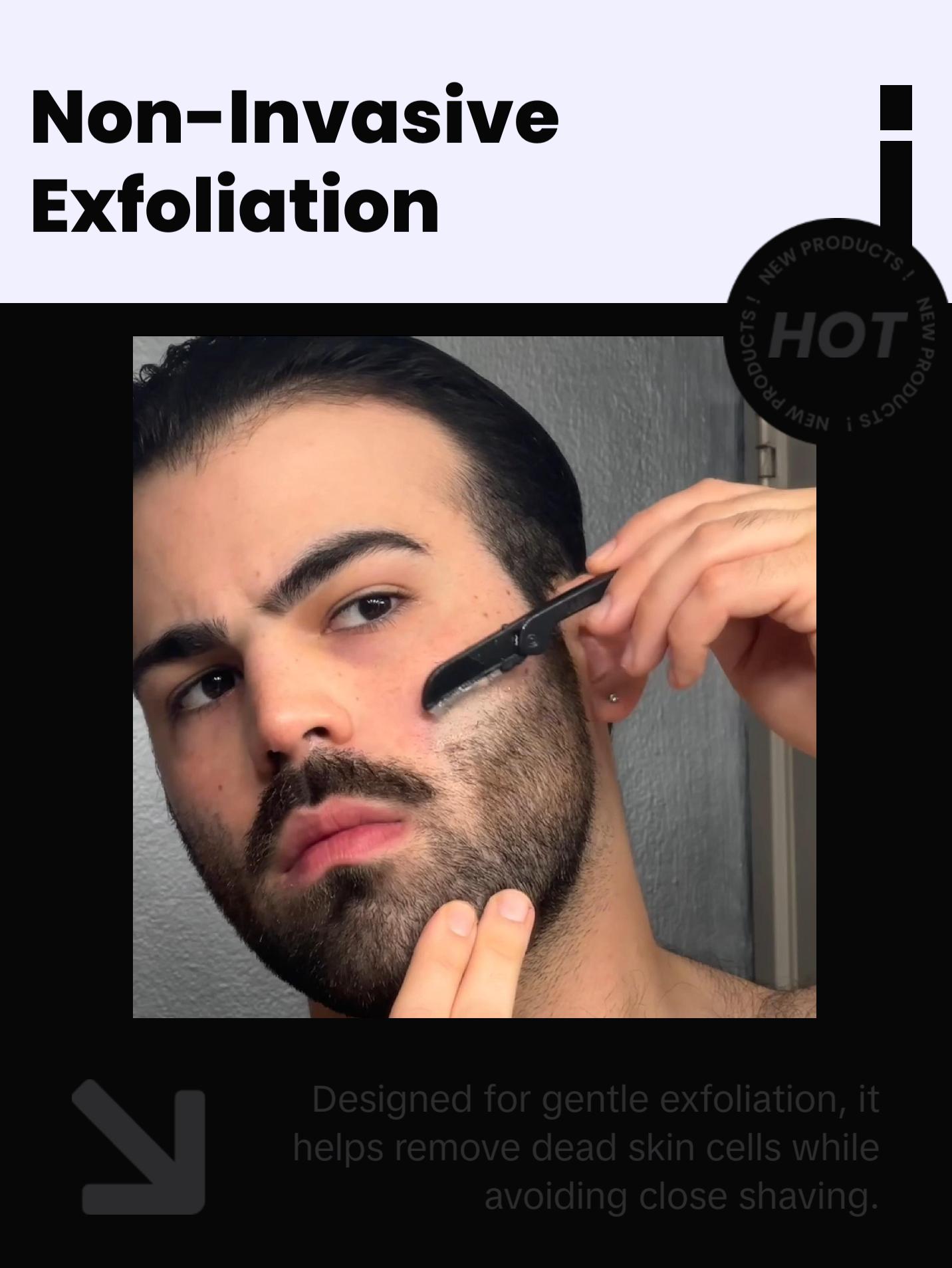 Pacinos Signature Line Derma Blades - Stainless Steel Exfoliating Blades for Skincare and Facial Comfort Cutting Exfoliate