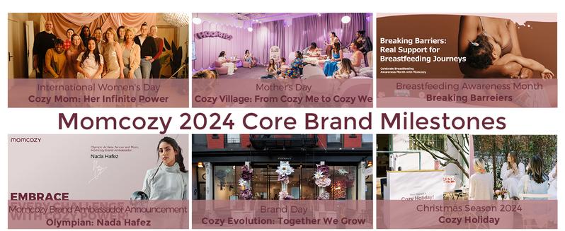 Momcozy Black Friday Breast Pump Hands Free Mobile Style | M6, Wearable Breastfeeding Pump Ideal Rhythm for More Milk, DoubleFit Flange More Fit & Discreet with 3 Modes & 9 Levels, 24mm - 2 Pack Quill Gray