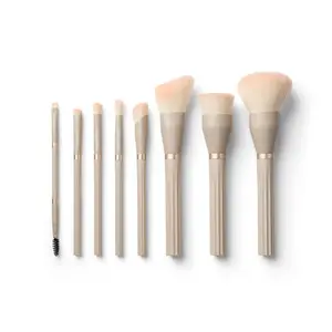 Sonia Kashuk Limited Edition Ribbed Complete Makeup Brush Set - 8ct