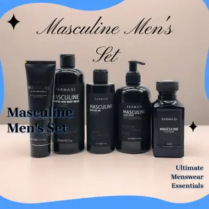 Masculine Set Body Care Oil Balm Body Wash