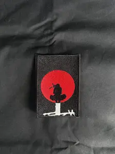 Anime Inspired Shinobi Clan Iron On Embroidered Patch For Clothes And Accessories