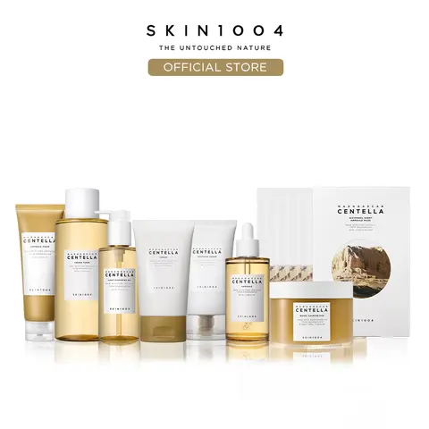 [SKIN1004 Official Shop] Centella Daily-Rescue Jumbo Soothing Set | Daily Use Soothing Care, Redness-Calming & Sensitive Skin Routine | Korean Skincare, K-Beauty