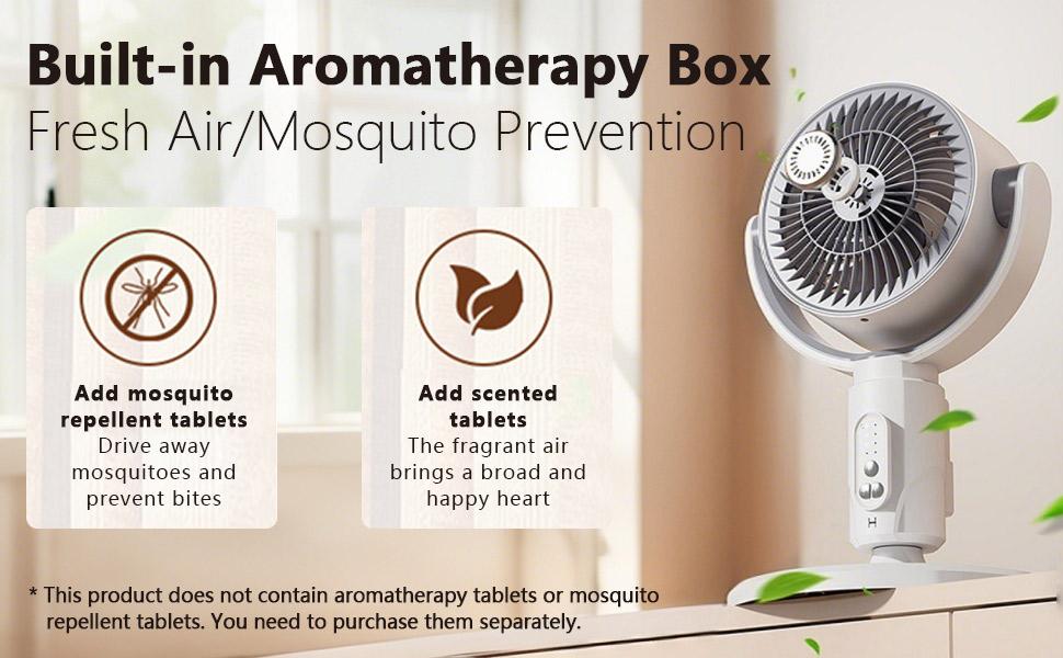 2026 Upgraded 3-in-1 Circulator Fan for Home, Standing & Desktop & Ground Mode, 3D Loop Cooling Oscillating Pedestal Fan with Remote, 9 Speeds, 20dB Quiet DC Motor, 12H Timer Airflow Fan for Bedroom Office