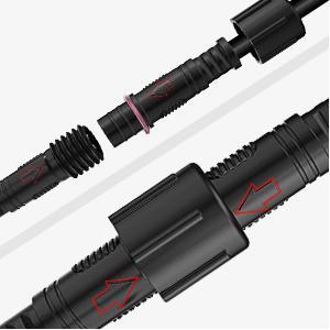 Nilight 2 Pack 10FT 4 Pin RGB Cable Cord for 4 and 8 Pods Multi Color Underglow Rock Light Kits Wheel Well Lights Extension Wire