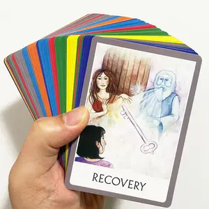 Tarot Oracle Cards Set, Party Gaming Gift for Beginners