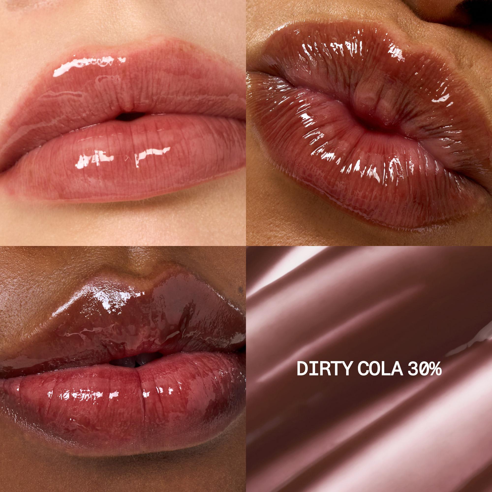 [TikTok Shop Exclusive] fwee Voluming Gloss Cola Duo — Cherry Cola & Dirty Cola (30% / 70% Pigment Options) | Hydrating, Non-sticky, Line Smoothing | Stocking stuffers, Gift