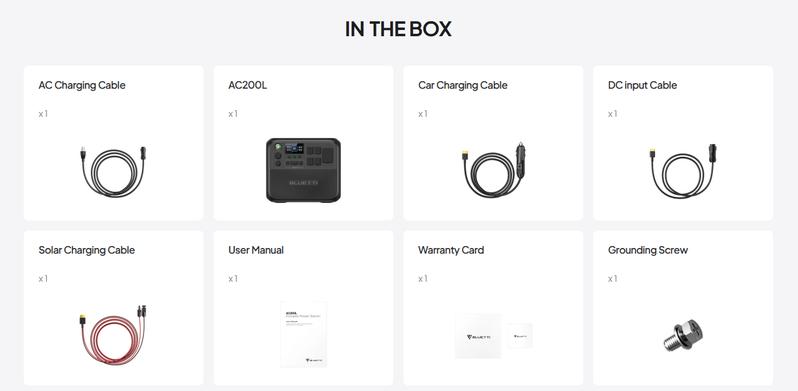 （Live）BLUETTI AC200L Portable Generator 2048Wh for Home Use with Warrenty & Versatile Charging Speed Output Power Quiet Operation Energy Efficiency