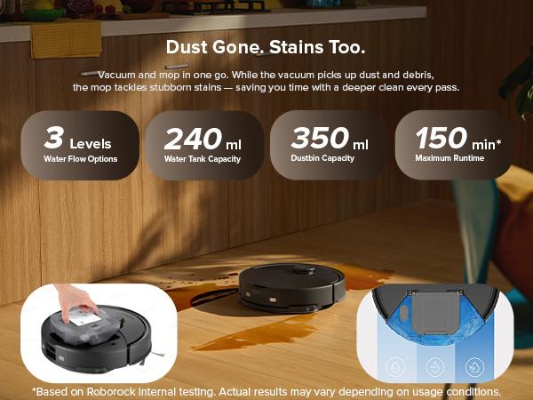 [SaleLink] Roborock Q10 X5+ Robot Vacuum and Mop, Self-Emptying, 10,000Pa Suction, Hands-Free Cleaning for up to 7 Weeks, Obstacle Avoidance, LiDAR Navigation, No-Go Zones #TikTokShopSpringGlowUp #NewDropsForYou Cordless Rechargeable