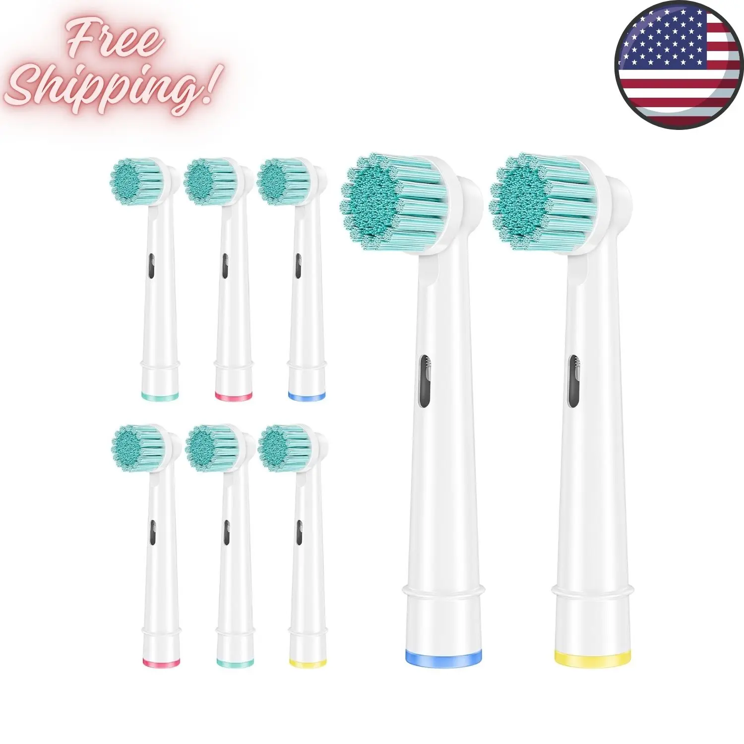Gum Care Replacement Toothbrush Heads Compatible