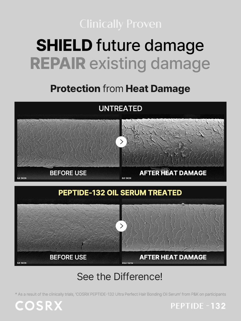 [COSRX OFFICIAL] PEPTIDE-132 Bonding Oil Serum 30mL_Hair Repair