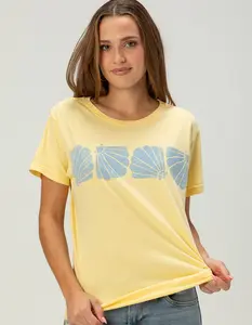 ROXY Shell Band Womens Boyfriend Tee