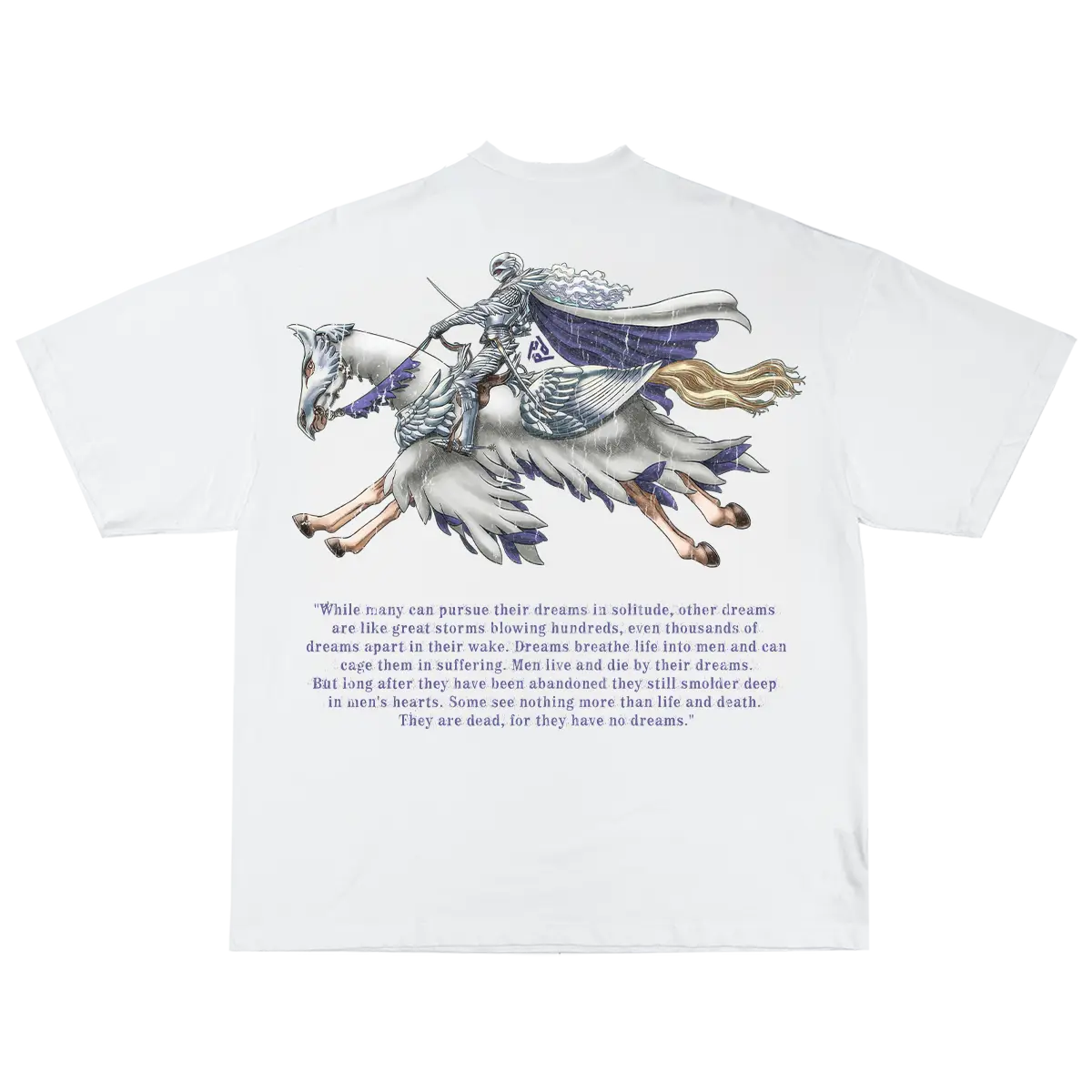 KNIGHT DREAMS WHITE TEE