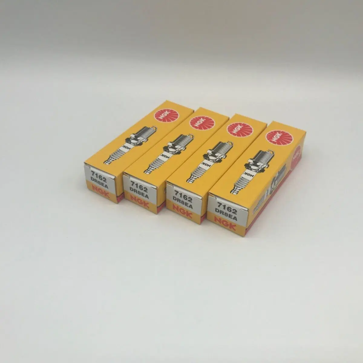 Genuine NGK Spark Plug DR8EA 7162 - 4 Pack