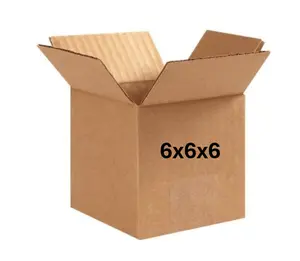 6x6x6 (32 ect) | SINGLE CARDBOARD BOX