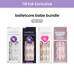 [TikTok Exclusive] imPRESS Press-On Nails Bundle - Balletcore Babe