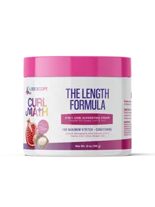 Curl Math The Length Formula - 2-in-1 Curl Elongating Cream 12oz