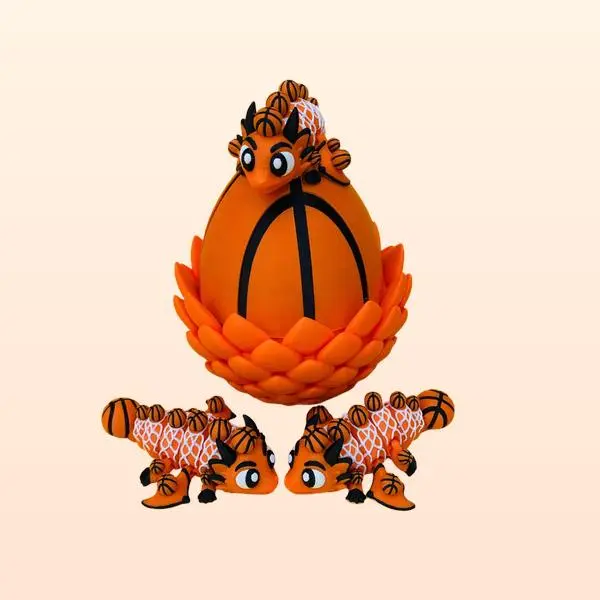 Basketball Dragon & Egg