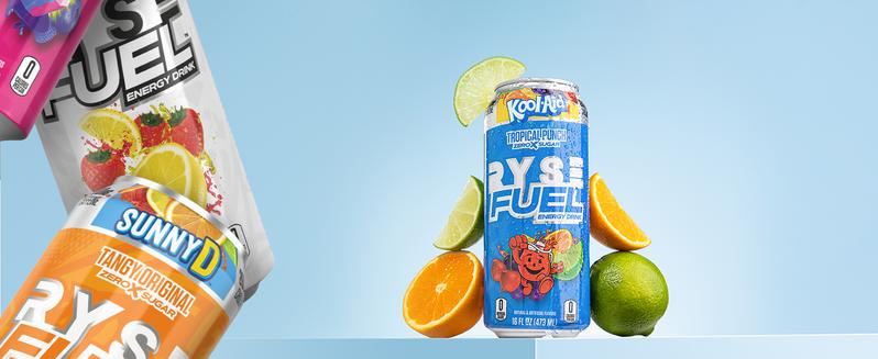 RYSE Fuel Energy Drink - Pack of 12 - 200mg Natural Caffeine, Taurine and Choline for Focus and Energy - Sugar-Free and Vegan - 16 fl oz RYSE Fuel Energy Drink - Pack of 12 - 200mg Natural Caffeine, Taurine and Choline for Focus and Energy - Sugar-Free and Vegan - 16 fl oz