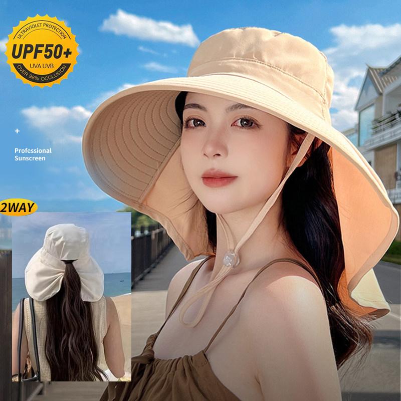 Women\'s Cooling Bucket Sun Hat with Ponytail Hole UPF 50 Packable Uvcoolix™ Cooling Sun Hat for Women Ponytail Hole UPF 50  main image 4