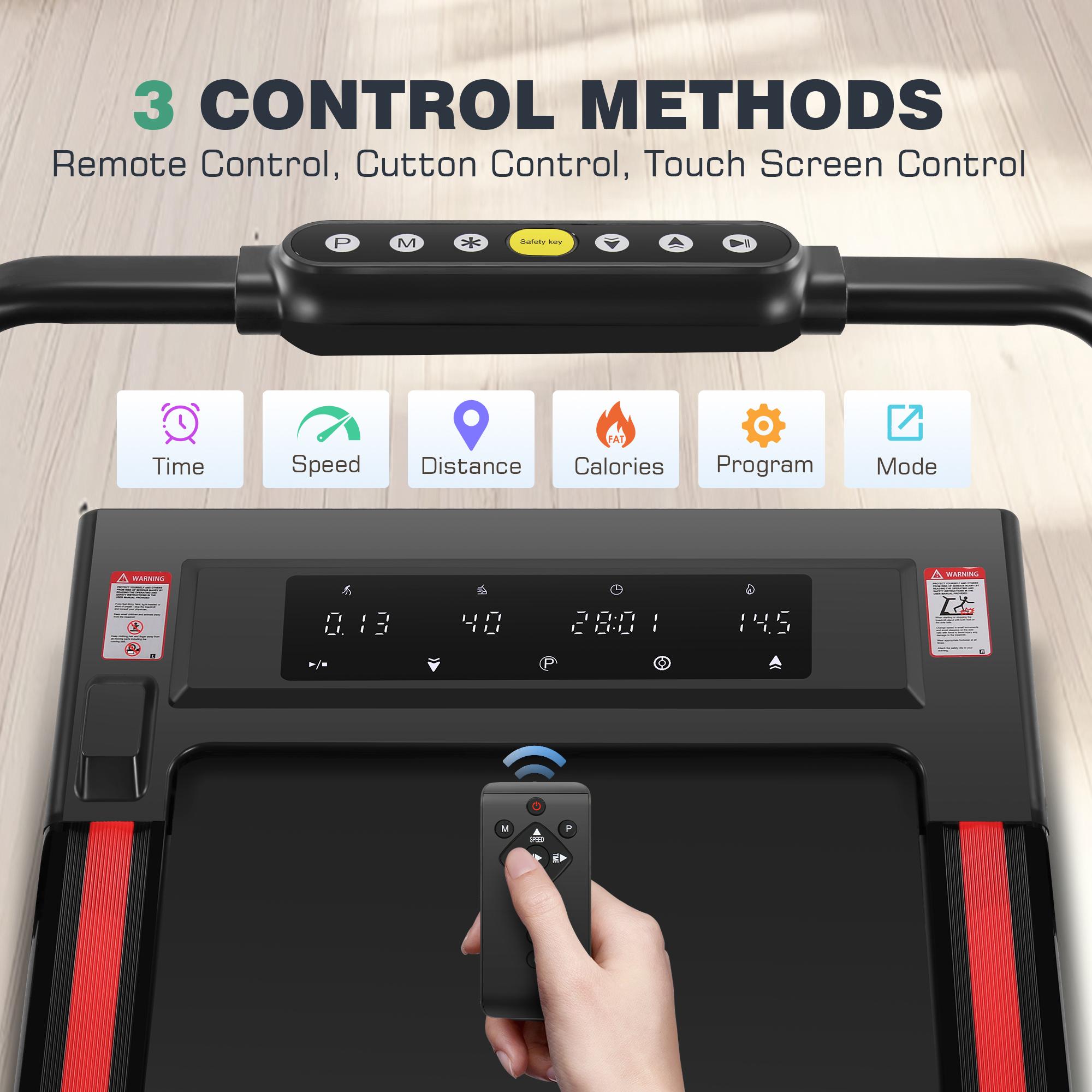 【New Year Special Offer】8-in-1 Under Desk Treadmill Walking Pad - Adjustable Height & Incline, Foldable Home Treadmill with 3 Control Modes, 350lbs Capacity, No Assembly Required 【New Year Special Offer】8-in-1 Under Desk Treadmill Walking Pad - Adjustable Height & Incline, Foldable Home Treadmill with 3 Control Modes, 350lbs Capacity, No Assembly Required