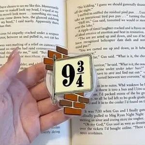 Magic Train Platform 9 3/4 Phone Grip, Secret Wizarding Station Phone Holder, Brick Wall Aesthetic Phone Stand, Dark Academia Travel Accessory, Fantasy Bookish Gift for Her